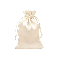 Satin gift pouch 11x17 cm - Cream lightest (1 Piece)