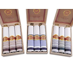 Men's handkerchief / gift box set - Random mix of colours&designs (1 Box)