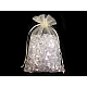 Organza gift bag 14x21 cm - White (10 Pieces)