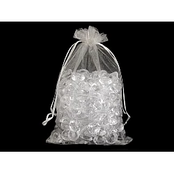 Organza gift bag 14x21 cm - White (10 Pieces)