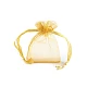 Organza gift bag 4.5x7 cm - Bordeaux (10 Pieces)