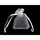 Organza gift bag 4.5x7 cm - Bordeaux (10 Pieces)