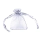 Organza gift bag 4.5x7 cm - Bordeaux (10 Pieces)