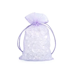 Organza gift bag 10x15 cm - Violet lilac (10 Pieces)