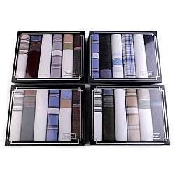 Men's handkerchief / gift box set - Random mix of colours&designs (1 Box)