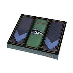 Men's handkerchief / gift box set - As pictured (1 Box)