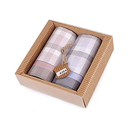 Men's handkerchief gift box set - Mix of colours and designs (1 Box)