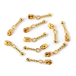 Slider for nylon zippers no 3 - Gold metal (10 Pieces)