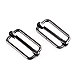 Adjustable slide buckle width 25 mm for webbing - Nickel (100 Pieces)