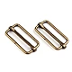Adjustable slide buckle width 33 mm for webbing - Nickel (100 Pieces)