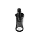 Reversible slider to plastic zippers no 5 - Black (50 Pieces)