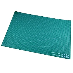 Double-sided cutting mat 60x90 cm - Pastel green (1 Piece)