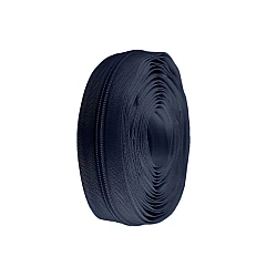 Continuous nylon zipper no 7 - Blue dark (1 Meter)