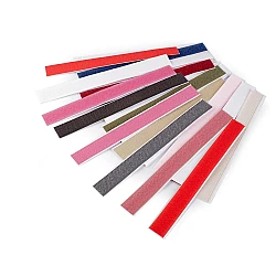 Adhesive hook and loop fastener width 20 mm - Mix of colours (24 Pairs)