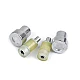 Hand press dies mold for eyelets size 16', 18', 20', 22' - Nickel (1 Set)