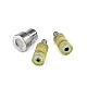 Hand press dies mold for eyelets size 16', 18', 20', 22' - Nickel (1 Set)
