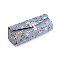 Lipstick holder case with mirror - Blue-violet (1 Piece)