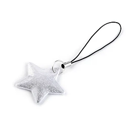 Safety star reflector - White (1 Piece)