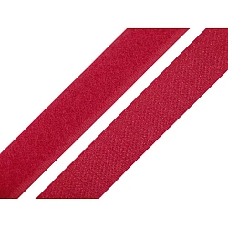 Hook and loop fastener width 20 mm - Red strawberry (25 Meters)