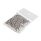 Ball chain with connector 18 cm - Nickel (1000 Pieces)