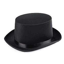 Carnival top hat diy - Black (1 Piece)