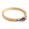 Bamboo embroidery hoop ø10 cm - Beech (1 Piece)