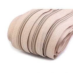 Continuous nylon zipper, no 5, for bx type sliders - Ecru (200 Meters)