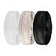 Continuous nylon zipper, no 3, for bx type sliders - Black (25 Meters)