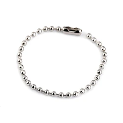 Ball chain necklace 12 cm - Nickel (10 Pieces)