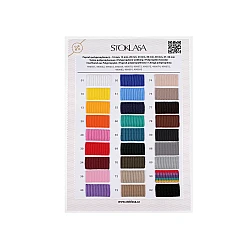 Colour card - polypropylene webbing - As pictured (1 Piece)