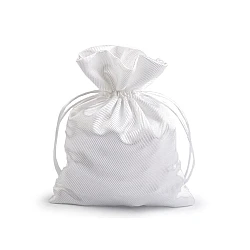 Satin gift pouch bag 13x18 cm - Off white (1 Piece)