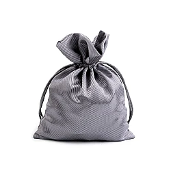 Satin gift pouch bag 13x18 cm - Silver (1 Piece)