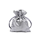 Satin gift pouch bag 9.5x13 cm - Gold lt. (10 Pieces)