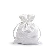 Satin gift pouch bag 9.5x13 cm - Gold lt. (10 Pieces)