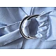 Metal flat ring / buckle ø28 mm - Gold light (10 Pieces)