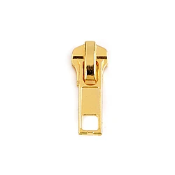 Slider for metal zippers no 5 - Gold metal (20 Pieces)