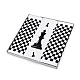 Men's handkerchief gift set - musical notes, chess - White (1 Box)