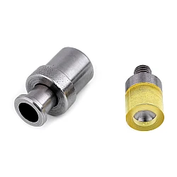 Hand press dies mold for single cap rivets ø10 mm - Nickel (1 Set)