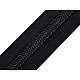 Continuous nylon zipper no 10 - Black (1 Meter)