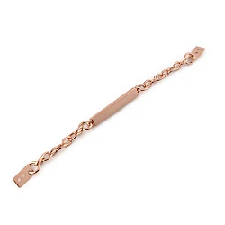 Coat hanging chain loop - Pink gold (10 Pieces)