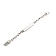Coat hanging chain loop - Nickel (10 Pieces)