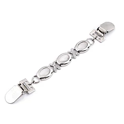 Cardingan clip / fastening buckle - Silver (1 Piece)