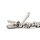 Cardingan clip / fastening buckle - Nickel (1 Piece)