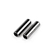 Cord end caps / metal decorative cord end tips ø5.6 mm - Black varnish (10 Pieces)