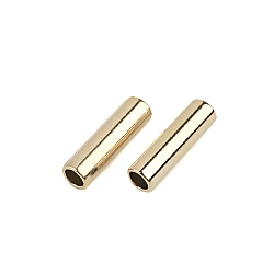 Cord end caps / metal decorative cord end tips ø5.6 mm - Gold classic (10 Pieces)