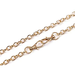Bag / purse metal chain with lobster clasp length 120 cm - Gold classic (1 Piece)
