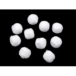 Pom pom deluxe ø20 mm - White (12 Pieces)
