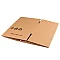 Cardboard box 20x15x15 cm - Natural brown (1 Piece)