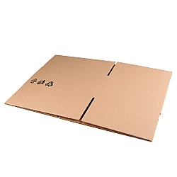 Cardboard box 30.5x22.5x14.5 cm - Natural brown (1 Piece)