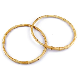 Bamboo bag handles ø20 cm - Bamboo light (2 Pieces)